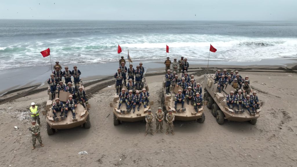CADETES DE SEGUNDO AÑO REALIZAN VISITA A LA FUERZA DE INFANTERÍA DE MARINA